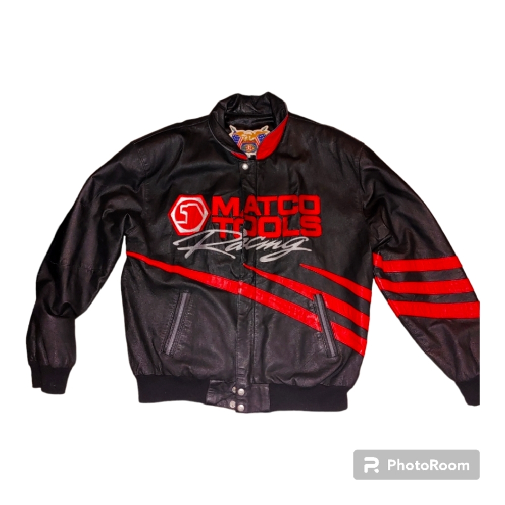 Matco Tools racing leather jacket